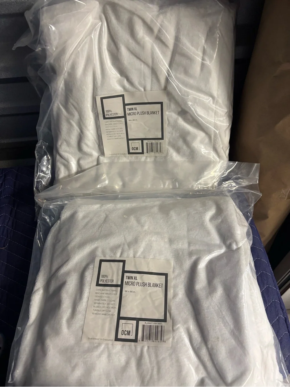 Dormify OCM Micro Plush blanket - Twin XL - NWT - #5